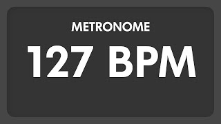 127 BPM  Metronome [upl. by Matthia386]