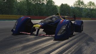 RedBull X1 at Le Mans  Assetto Corsa [upl. by Ykcir95]