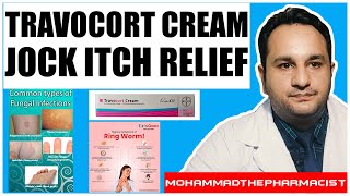 Travocort Cream Comprehensive Relief for Jock Itch and Fungal Infections  Treats Tinea Infections [upl. by Ahsekin]