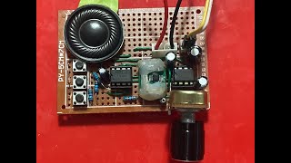 RDA5807M FM Stereo Radio Receiver Part 2  Home Made FM Radio Receiver  WalkieTalkie Receiver [upl. by Carena]