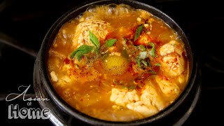 Silken Tofu Soup Soondubu Jjigae [upl. by Lehteb846]