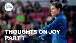 Thoughts on Joy  Part 1  Joyce Meyer  Enjoying Everyday Life [upl. by Strickler567]