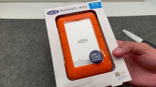 Buy LaCie Rugged Mini in 2024 Unboxing amp Review [upl. by Rentschler]