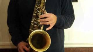 Keilwerth Silvertone Tenor Sax [upl. by Eloc563]