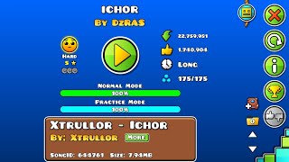 Geometry Dash  Ichor  By DzRAS [upl. by Eibot]