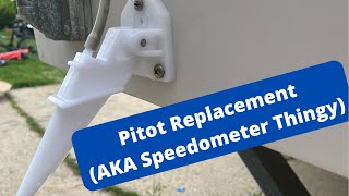 Boat Speedometer Pitot Replacement [upl. by Euginimod]