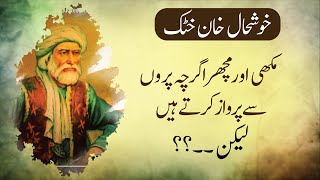 Khushal Khan Khattak Quotes In Urdu  Khushal Baba  Khushal Khan Pashto Poet Urdu Quotes [upl. by Aihsyla918]