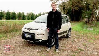 Fiat Panda Cross 4x4 Fifth Gear review [upl. by Gib534]