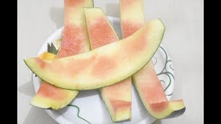 इस वीडियो को देखने के बाद आप कभी तरबूज के छिलके को नहीं फेकेंगे  Tasty Recipe From Watermelon Peels [upl. by Llet]