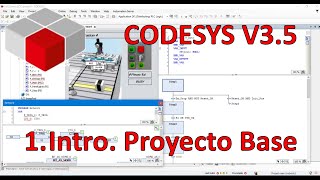 Codesys 35 Introducción y proyecto Base [upl. by Anerres]