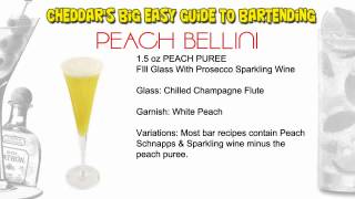 Cheddars Cocktail Recipes Bellini [upl. by Neeoma543]