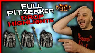 What I found in 15 hours of SLAYING with my Pitzerker  Diablo 2 Resurrected [upl. by Asimaj]