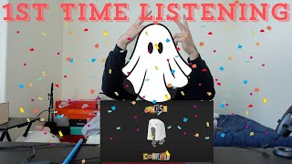 WHO is this GUY 🔥  Masked Gamer reacts to Confetti  Ghost Official Audio confetti [upl. by Rojam]