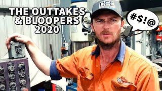 The 2020 Outtakes Bloopers amp Funny Moments  Real Life Workshop [upl. by Eidnil]