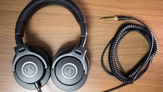 AudioTechnica ATHM40x Headphone Review [upl. by Yasnyl]