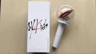 ♡Unboxing Stray Kids 스트레이키즈 1st Official Lightstick♡ [upl. by Tomlinson]