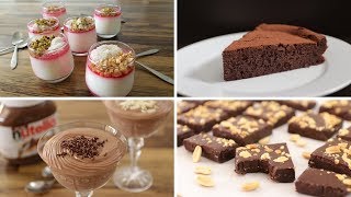 4 Easy GlutenFree Dessert Recipes [upl. by Angele884]