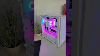 Air 100 ARGB Montech case i312100f Steel legend RX 6650XT white Assin king 120 rgb cpu cooler [upl. by Waverly]