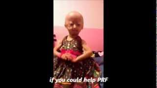 PRF  Can you help PRF and Adalia bring more children with Progeria to Boston for treatment [upl. by Clorinda139]