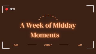 Vlogtober A Week of Midday Moments  Miss Soweto Top 20 Finalist [upl. by Zacks]