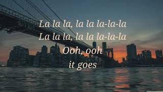 la la la thats how it goes  HONNE  Lyrics Video [upl. by Atinuj650]