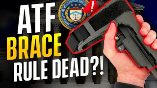 Breaking ATF Pistol Brace Rule Dead [upl. by Aicnetroh434]