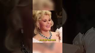 She is known as Zsa Zsa Gabor celebrity hollywood actor [upl. by Lebazi]