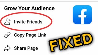 Fix Facebook Page Invite Friends Option Not Working amp Not Showing Problem Solved 2024 [upl. by Orlena829]