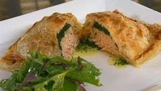 Salmon Phyllo Pastry  How To Make Salmon Phyllo Pastry [upl. by Ehpotsirhc766]