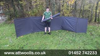 Vango ProShield Poled Windbreak Review 2024 [upl. by Kinson]