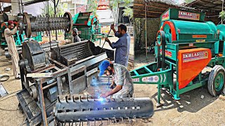 Manufacturing Process of Peanut Thresher Machine  StepbyStep Process [upl. by Cawley]