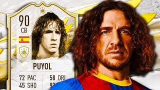 WORTH THE SBC 🤔 90 MID PUYOL PLAYER REVIEW  FIFA 22 ULTIMATE TEAM [upl. by Haelahk588]