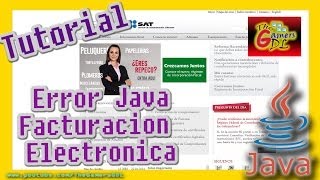 Solución Error Validador Facturas Electronicas SAT  Java 7 update 51 [upl. by Cheyne22]