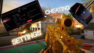 Cod Warzone gamesir vx2 aimbox settings AIMBOT [upl. by Eiramave]