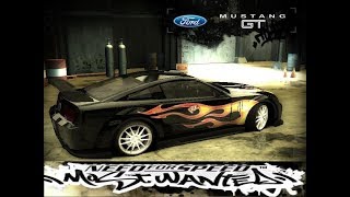 NFS Most Wanted how to make Razors Mustang [upl. by Osnerol]