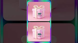 CHOOSE YOUR FAVORITE GIFT 🎁  GIFT GAME 🎮 gift shorts [upl. by Wester449]