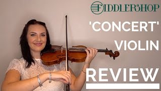 My Review amp Thoughts on the Fiddlerman 3 CONCERT Violin [upl. by Ivy]