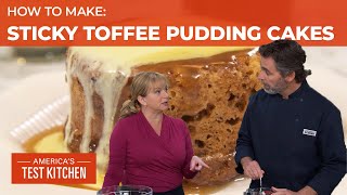 How to Make Individual Sticky Toffee Pudding Cakes [upl. by Sexton]