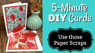 How to Make Simple DIY Cards in 5 Minutes [upl. by Whitcher10]