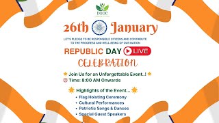 Live Republic Day 2025  Celebration  DGOC [upl. by Yeltneb284]