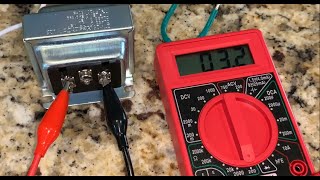 How to Test Your Doorbell Transformer [upl. by Eilama]