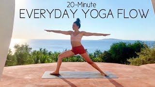 20 Minute Everyday Vinyasa Yoga Flow [upl. by Nirtak]