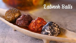 Labne Balls Recipe  Mediterranean Yogurt Balls  Labneh Balls Recipe  Allspice Institute [upl. by Oilerua]