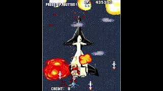 Arcade Archives AERO FIGHTERS  F14  Full Run [upl. by Eirtemed]