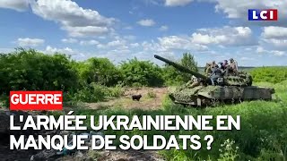 Larmée ukrainienne en manque de soldats [upl. by Haelat913]