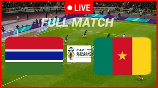 🔴Gambia vs Cameroon Live  Africa Cup of Nations 2024 Video Game Simulation  AFCON 2023 [upl. by Pagas105]