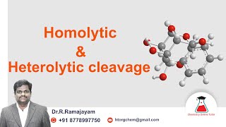 Heterolytic amp Homolytic cleavage  Organic Chemistry Tutor  Online Chemistry Tutor  Org Chem I [upl. by Felty412]