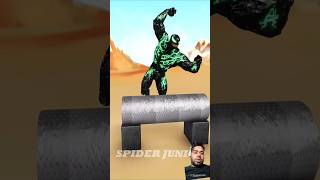 Who is Stronger Spiderman vs Joker Venom Deadpool gta spiderman funnyvideo homemaranha [upl. by Ellersick]