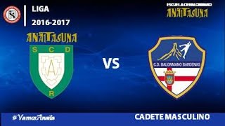 CM  LIGA  Anaitasuna B vs BM Bardenas 20162017 [upl. by Annoit725]