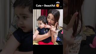 Being Shadab khan and Shalini daughter is cute Beautiful subscribe trending cute shadab [upl. by Ijies]